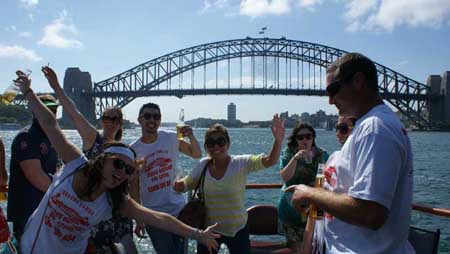 Sydney Harbour pub crawl cruise
