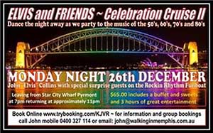 Boxing Day Elvis Cruise