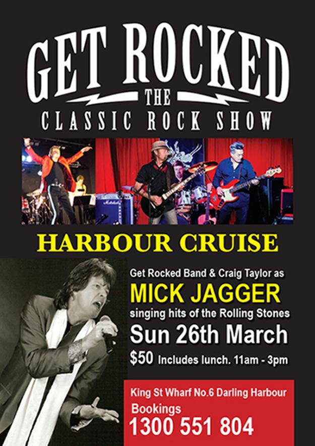 get rocked harbour cruise