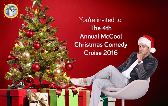 Sam McCool Comedy Christmas Cruise on Sydney Harbour