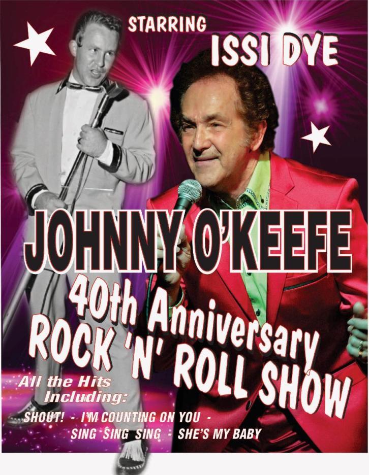 Issi Dye - Johnny O'Keefe Tribute Show on Darling Harbour